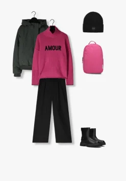 zwarte frankie & liberty pantalon poppy pant