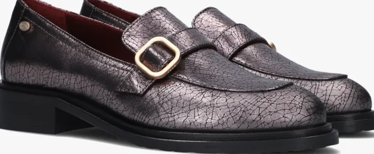 zwarte fred de la bretoniere loafers ilay buckle