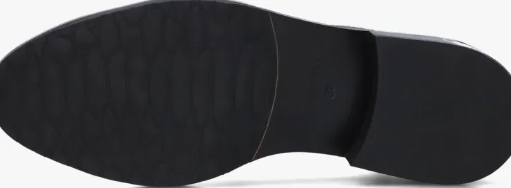 zwarte fred de la bretoniere loafers ilay buckle