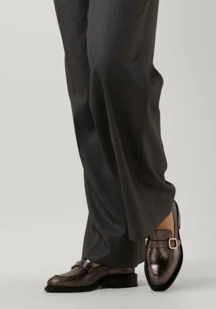 zwarte fred de la bretoniere loafers ilay buckle