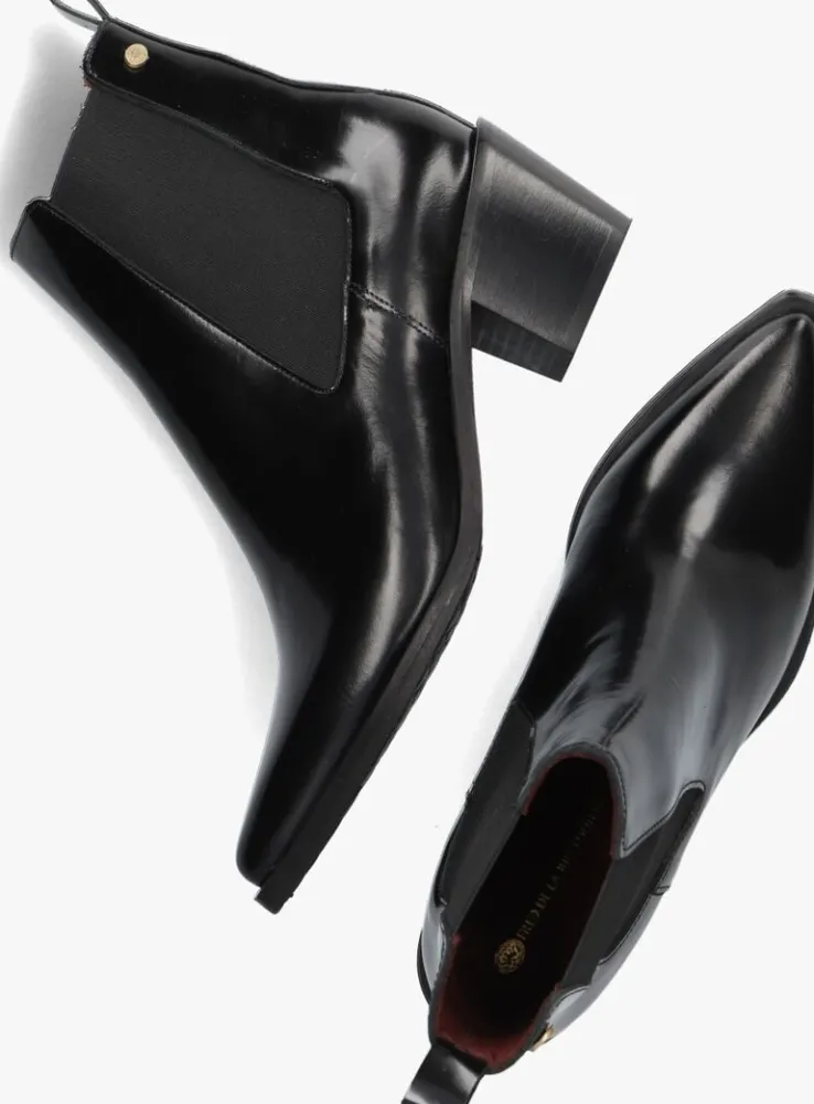 zwarte fred de la bretoniere chelsea boots jolie chelsea