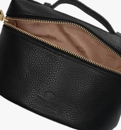zwarte fred de la bretoniere handtas lori handbag leather