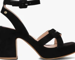 zwarte fred de la bretoniere sandalen 163010180