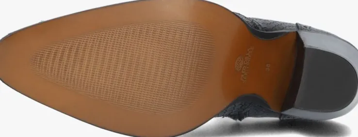 zwarte fred de la bretoniere enkellaarsjes blaire ankle boot