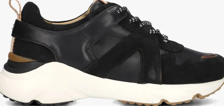 zwarte fred de la bretoniere lage sneakers bowi bina