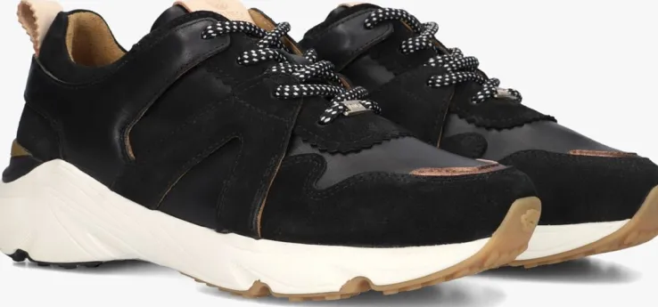 zwarte fred de la bretoniere lage sneakers bowi bina