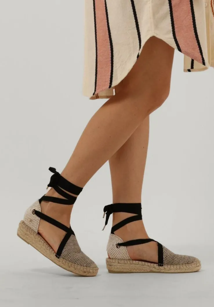 zwarte fred de la bretoniere espadrilles 152010259