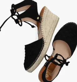 zwarte fred de la bretoniere espadrilles 153010202