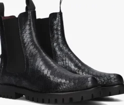 zwarte fred de la bretoniere chelsea boots minou chelsea