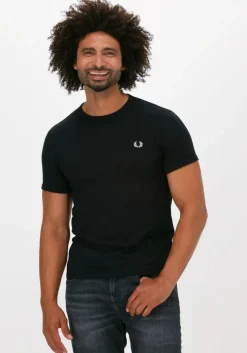 zwarte fred perry t-shirt ringer t-shirt