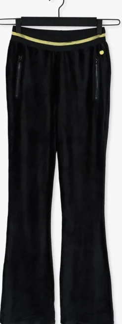 zwarte freebird flared broek lourdes pants