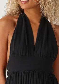 zwarte freebird maxi jurk dominic maxi