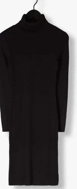 zwarte freebird midi jurk knit-dry-ra-23-3