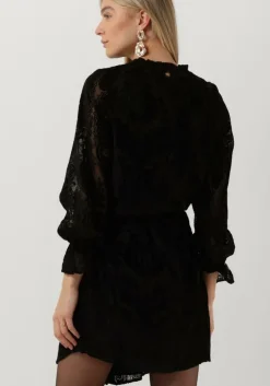 zwarte freebird mini jurk akkie dress
