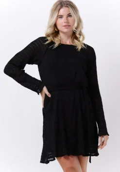 zwarte freebird mini jurk rikkie dress