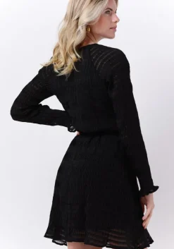 zwarte freebird mini jurk rikkie dress