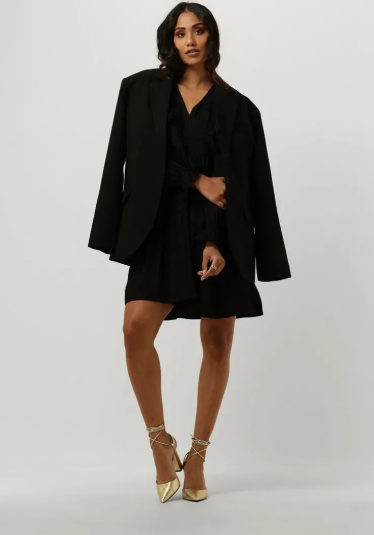 zwarte freebird mini jurk misty