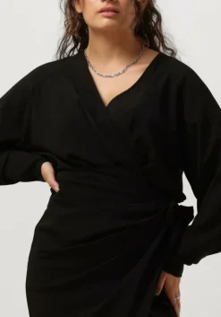 zwarte freebird mini jurk wv-drape-2-pes-23-3