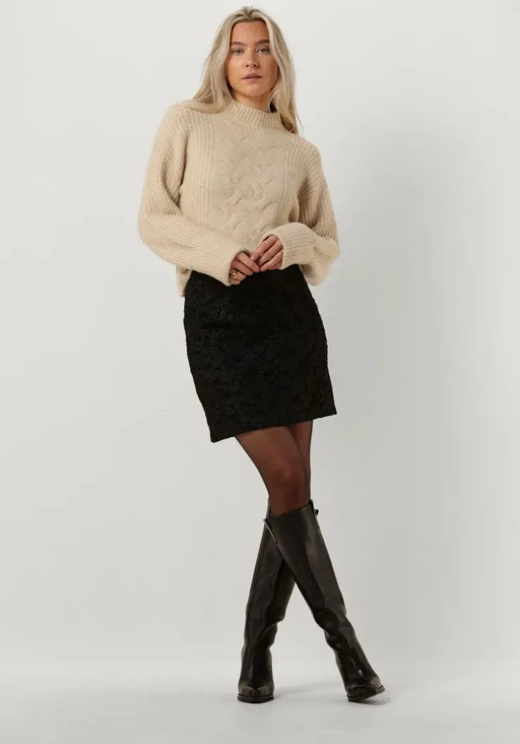 zwarte freebird minirok wv-brocade-pes-23-3