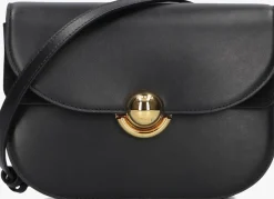zwarte furla schoudertas sfera s crossbody round