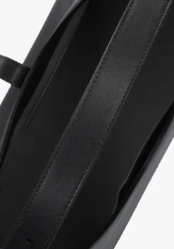 zwarte furla schoudertas goccia m hobo