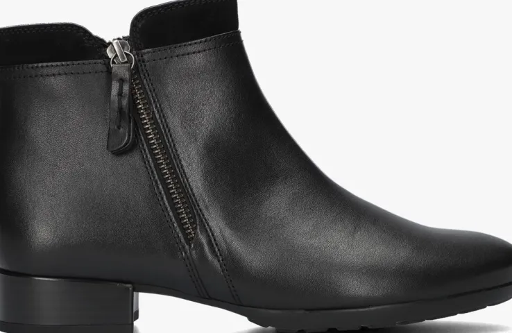 zwarte gabor enkellaarsjes 718