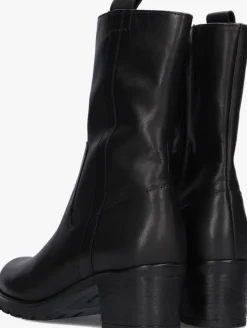 zwarte gabor enkellaarsjes 806