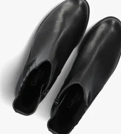 zwarte gabor enkellaarsjes 022