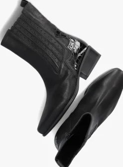 zwarte gabor enkellaarsjes 674.1