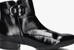 zwarte gabor enkellaarsjes 714.1