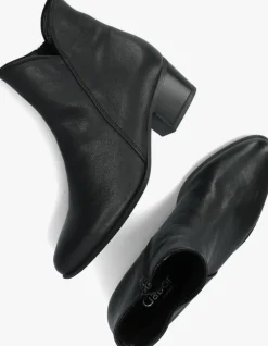 zwarte gabor enkellaarsjes 680.2