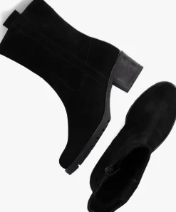 zwarte gabor enkellaarsjes 806