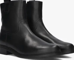 zwarte gabor enkellaarsjes 790.1