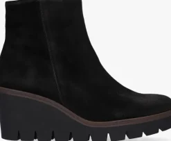 zwarte gabor enkellaarsjes 780.1