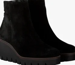 zwarte gabor enkellaarsjes 780.1