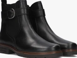 zwarte gabor enkellaarsjes 653.1