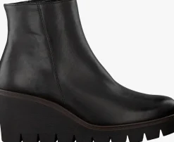 zwarte gabor enkellaarsjes 780.1