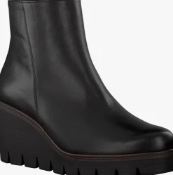 zwarte gabor enkellaarsjes 780.1