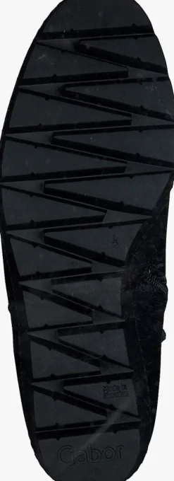 zwarte gabor enkellaarsjes 780.1