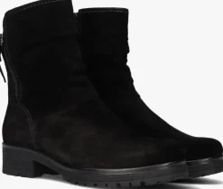 zwarte gabor enkellaarsjes 092