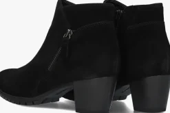 zwarte gabor enkellaarsjes 603.1