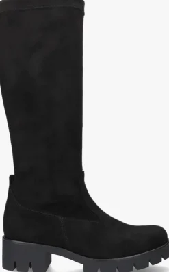zwarte gabor hoge laarzen 719