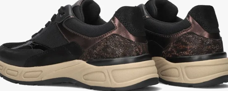 zwarte gabor lage sneakers 585.2