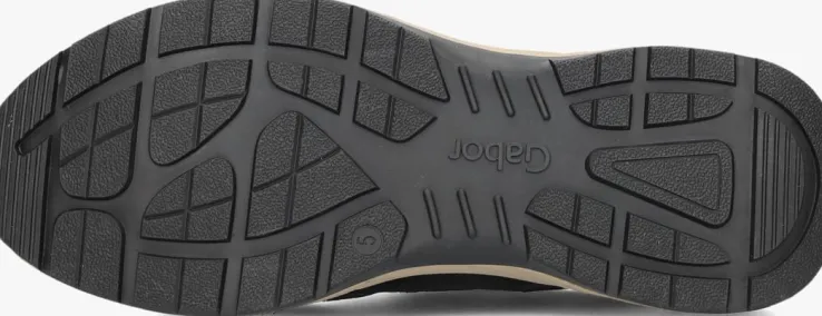 zwarte gabor lage sneakers 585.2