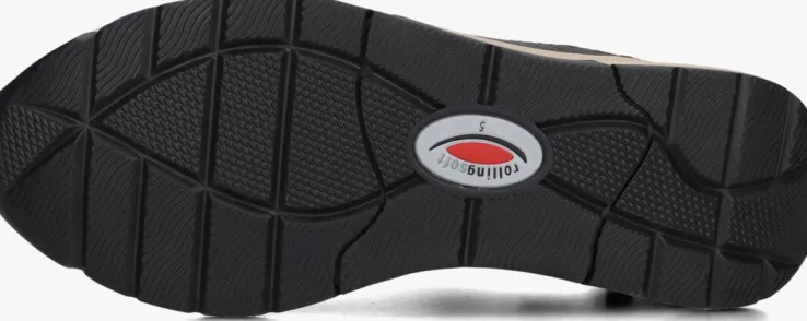 zwarte gabor lage sneakers 878.1