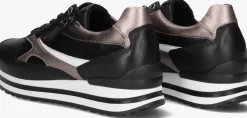 zwarte gabor lage sneakers 526