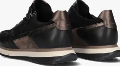 zwarte gabor lage sneakers 378