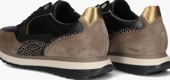 zwarte gabor lage sneakers 375