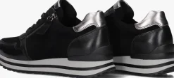 zwarte gabor lage sneakers 528