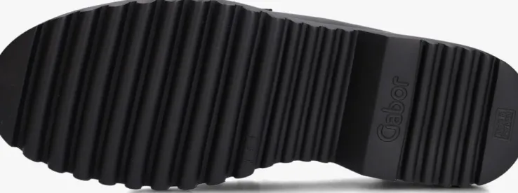 zwarte gabor loafers 452